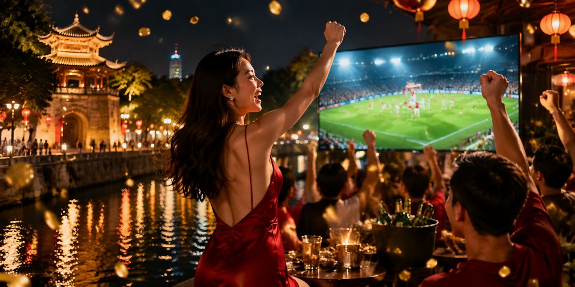 Người dùng tại Hà Nội theo dõi và đặt cược bóng đá trực tuyến qua điện thoại di động