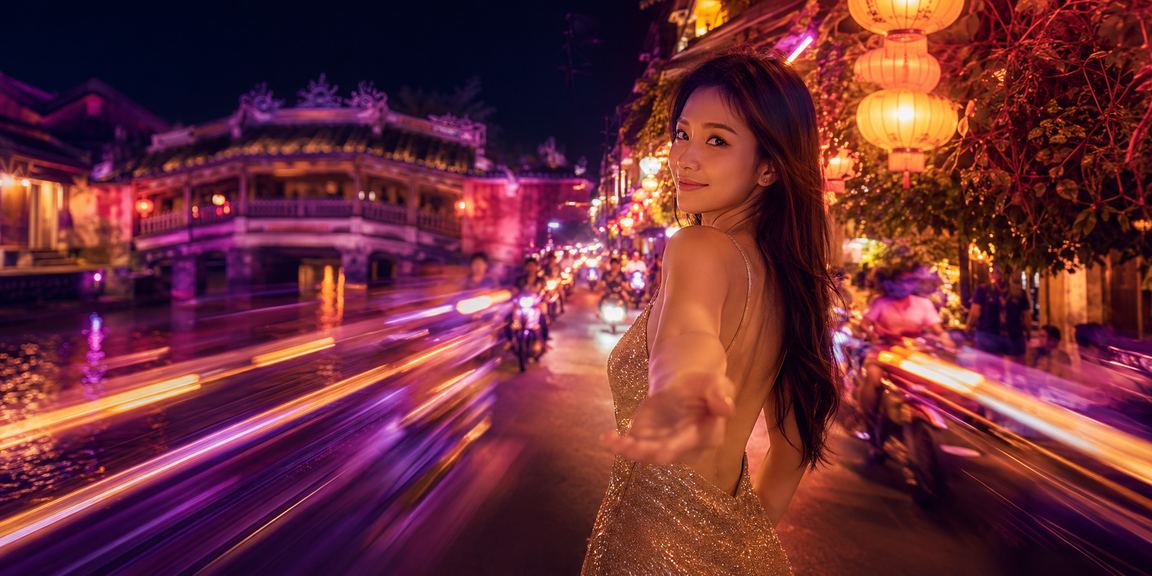 Không khí giải trí lành mạnh tại Hội An về đêm